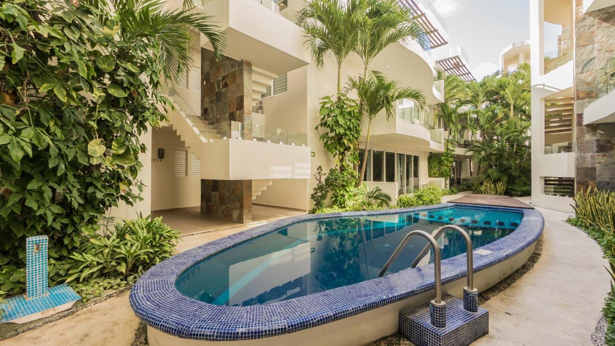 Playa Village Condo By Bvr 普拉亚卡门 外观 照片